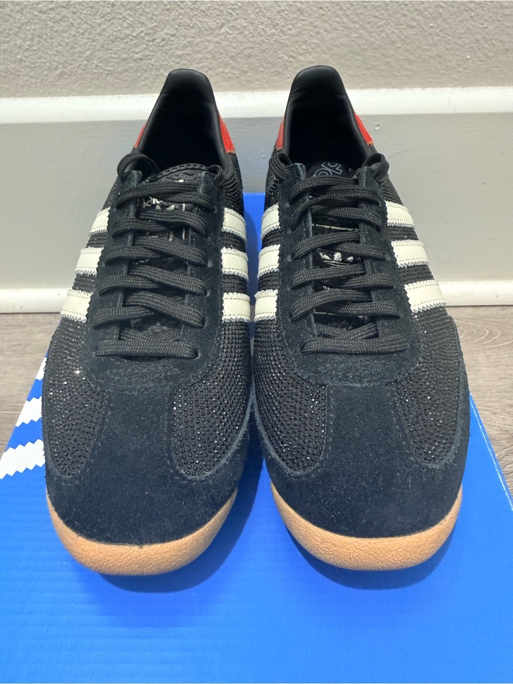 Adidas SL72 OG Rhinestone Black - Picture 7 of 14